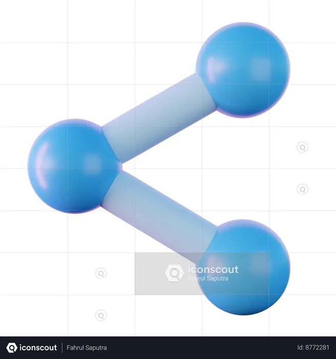 Share  3D Icon