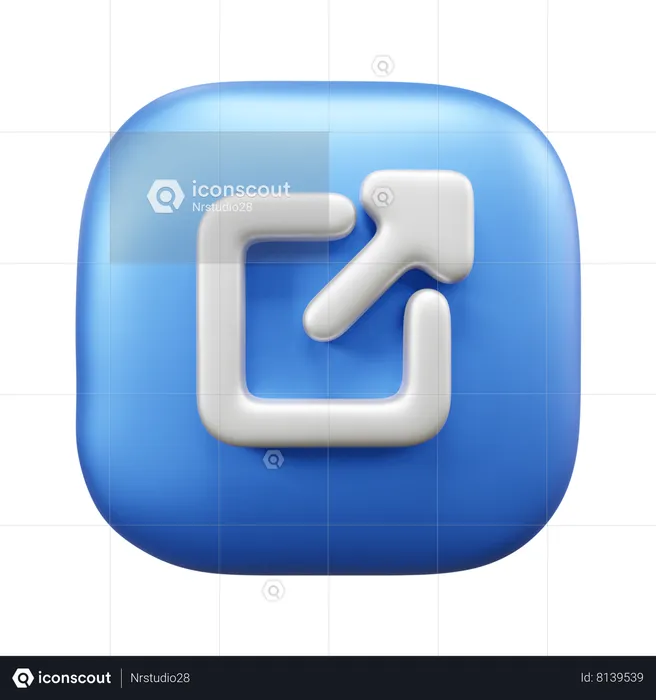 Share  3D Icon