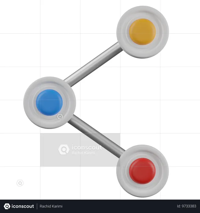 Share  3D Icon