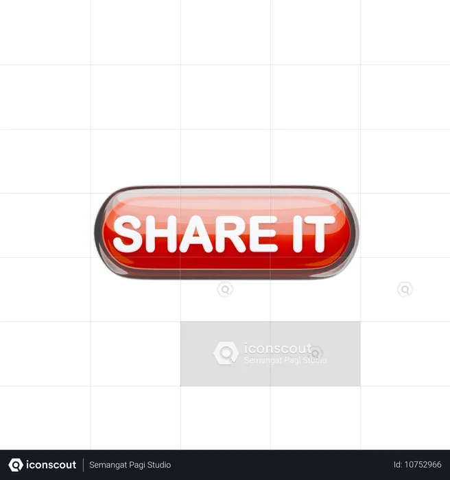 Share It  3D Icon