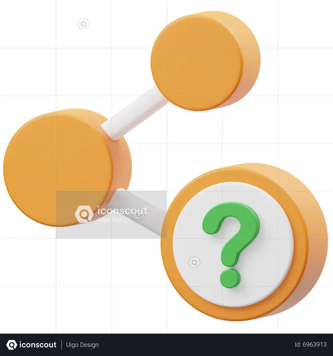 Share Questions  3D Icon
