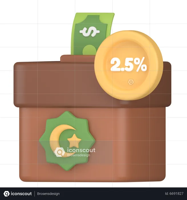 Sharing wealth  3D Icon