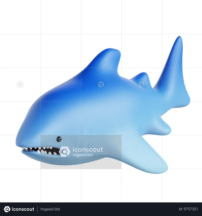 Shark  3D Icon