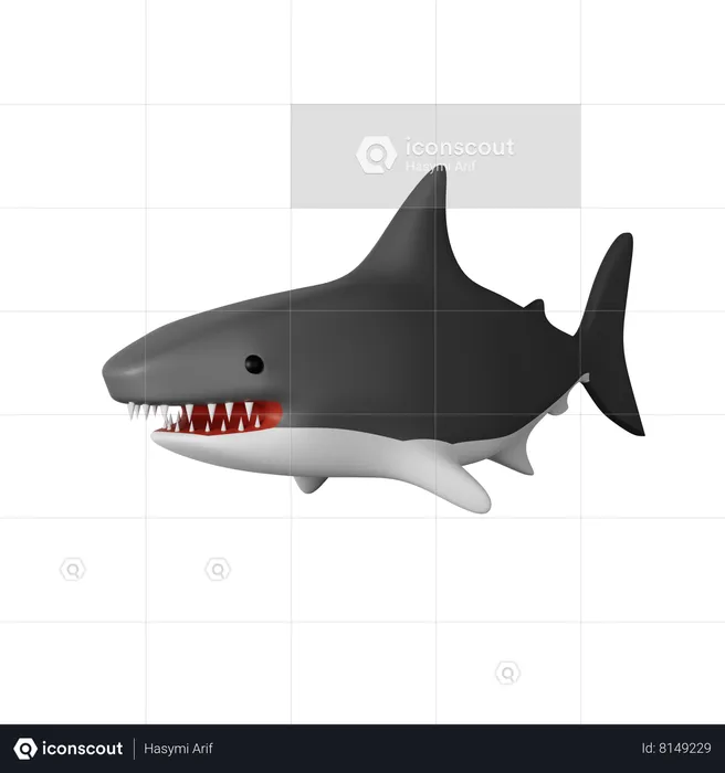 Shark  3D Icon