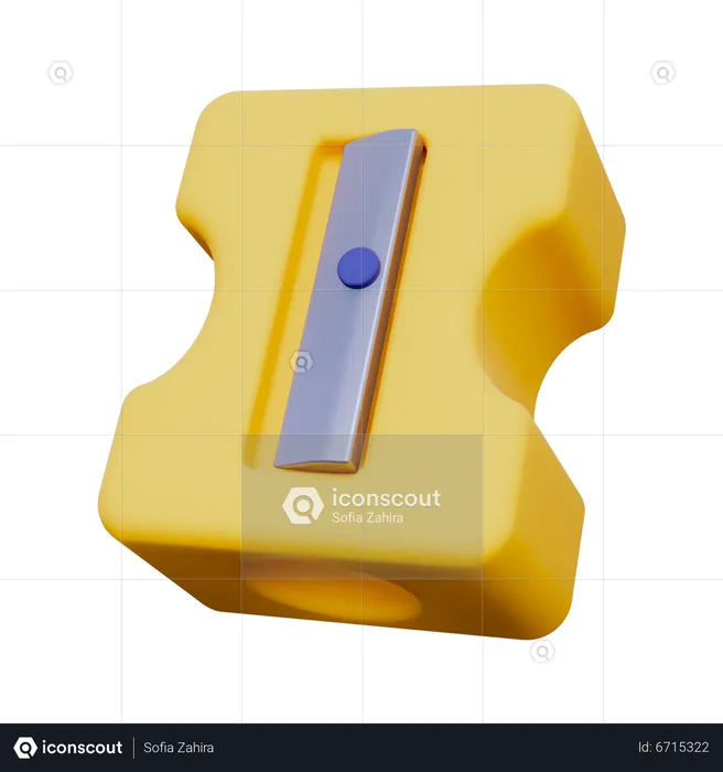 Sharpener  3D Icon