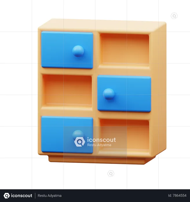 Shelf  3D Icon