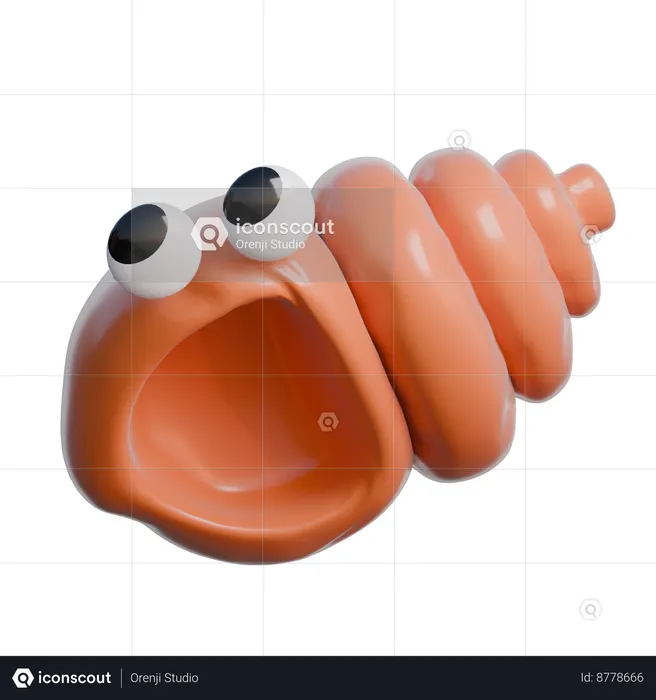 Shell  3D Icon