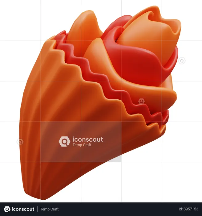 Shell  3D Icon