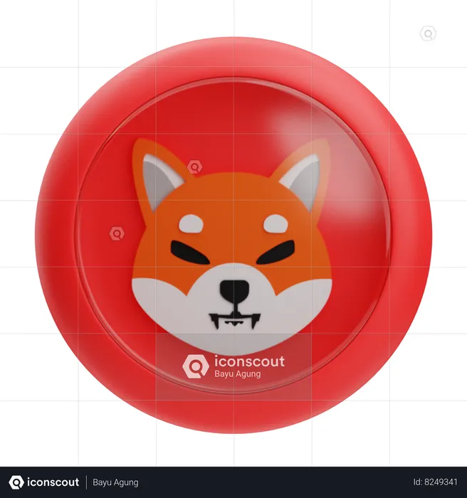 Shibainu  3D Icon