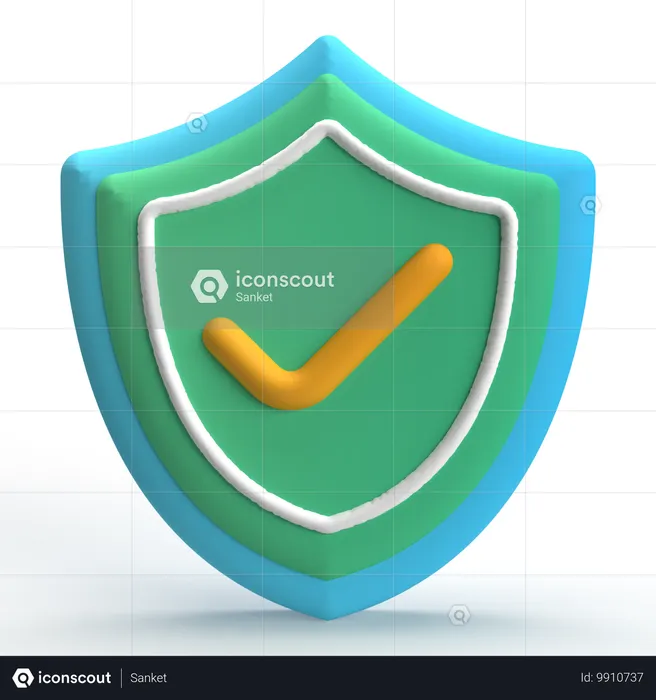 Shield  3D Icon