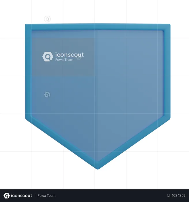 Shield  3D Illustration