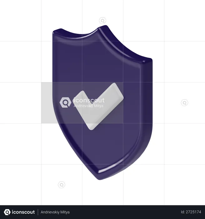 Shield  3D Illustration