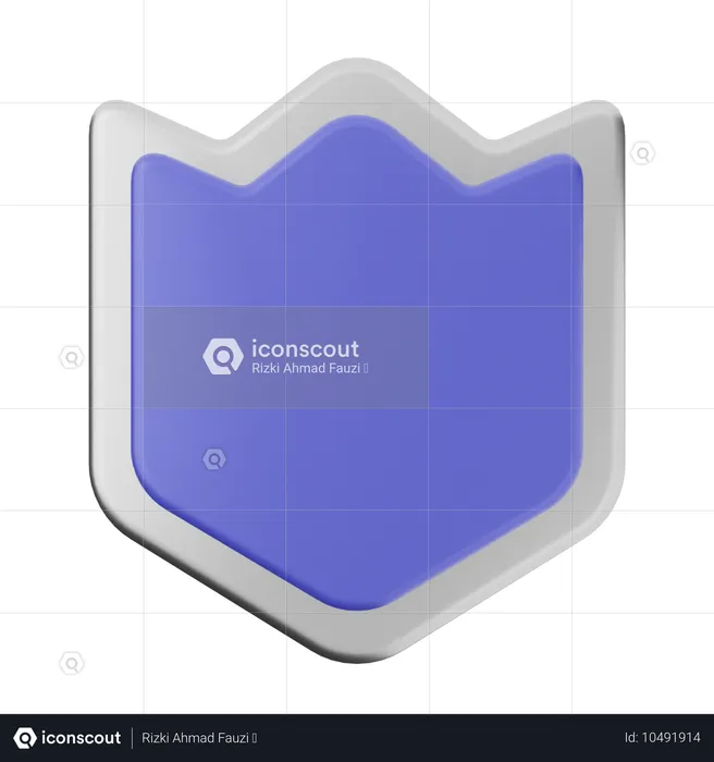 Shield Protection  3D Icon