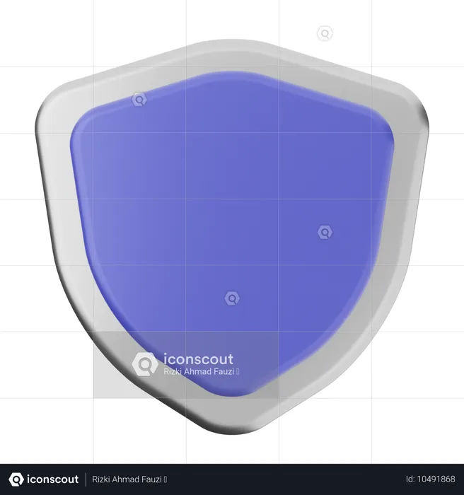 Shield Protection  3D Icon