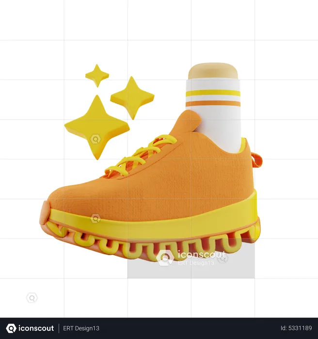 Shine Shoes  3D Icon