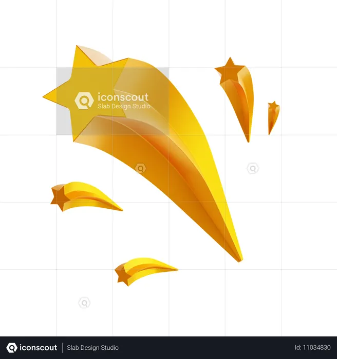 Shining Star  3D Icon