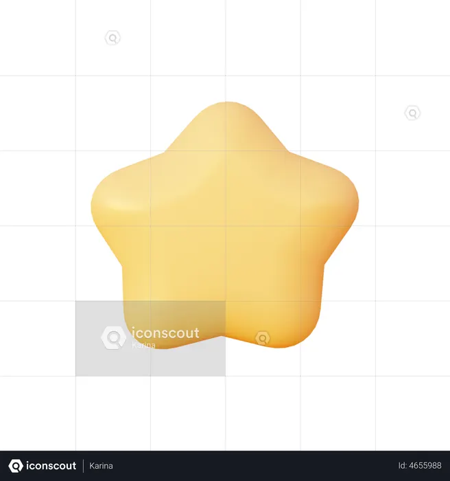 Shining Stars  3D Icon