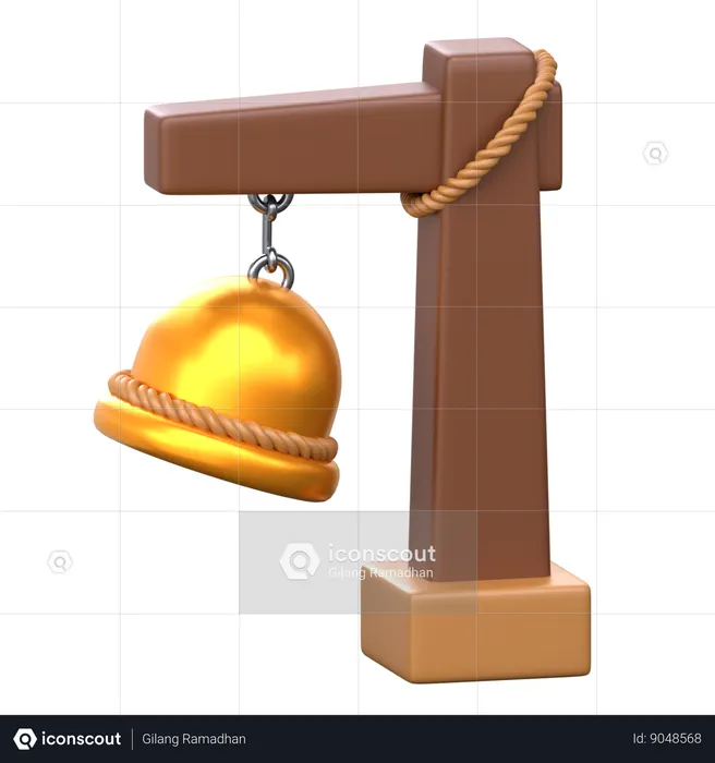 Ship Bell  3D Icon