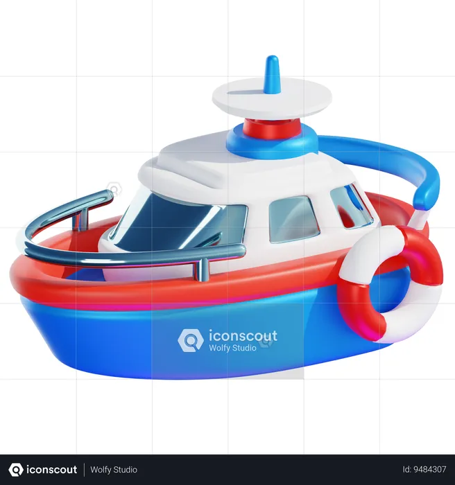 SHIP BOAT TOYS  3D Icon