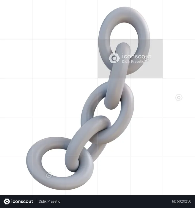 Ship Chain  3D Icon