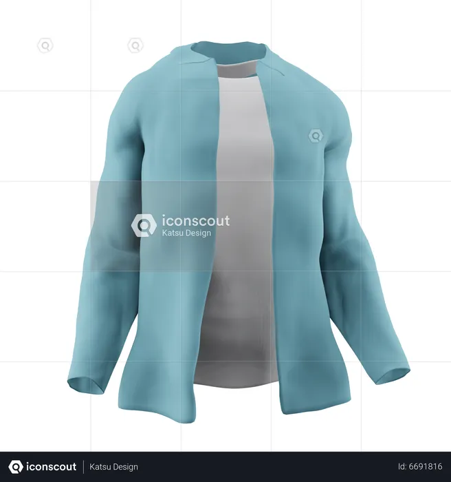 Shirt  3D Icon