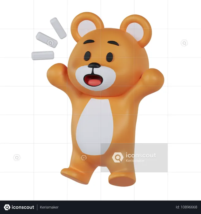 Shocked  3D Icon
