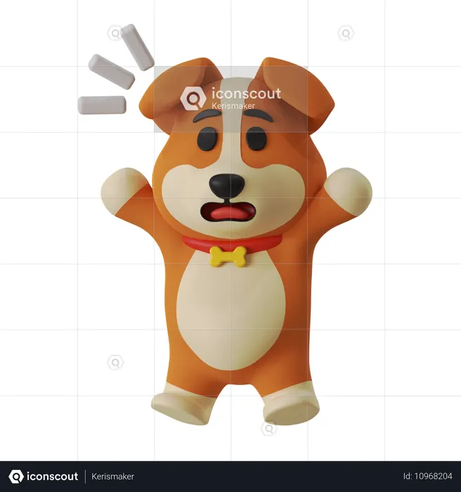 Shocked  3D Icon