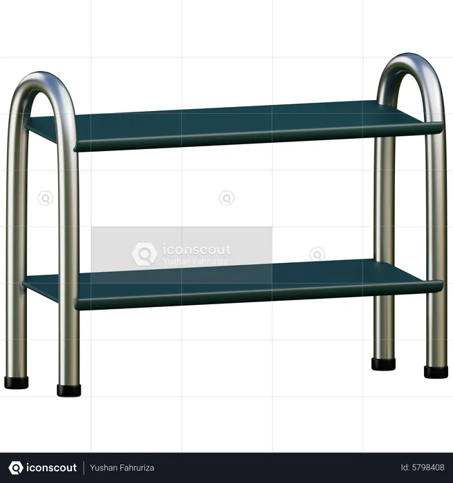 Shoe Rack  3D Icon