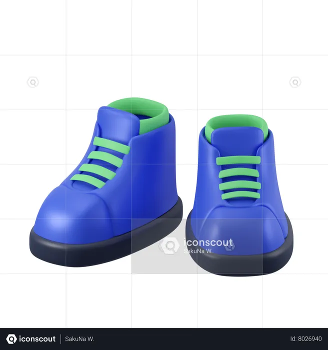 Shoes  3D Icon