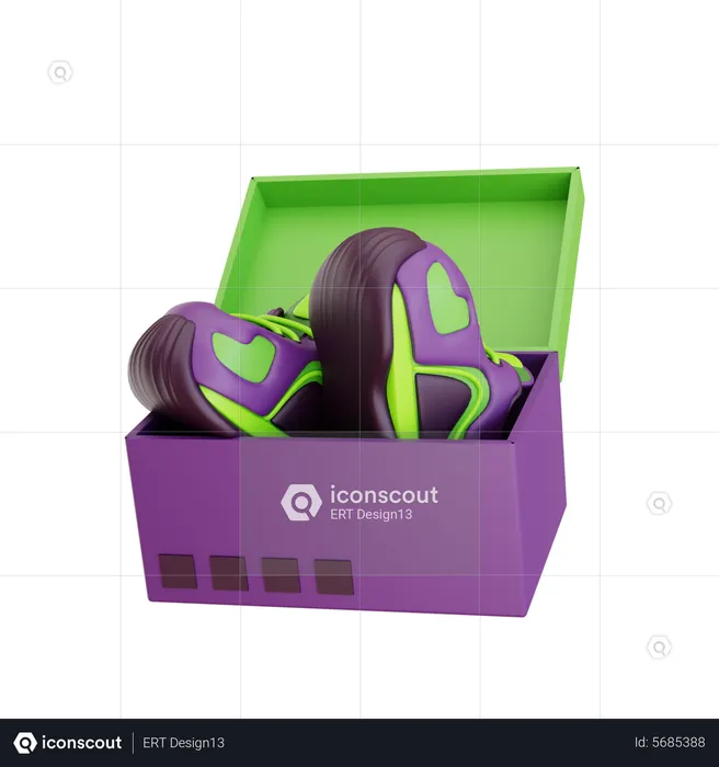 Shoes Box  3D Icon