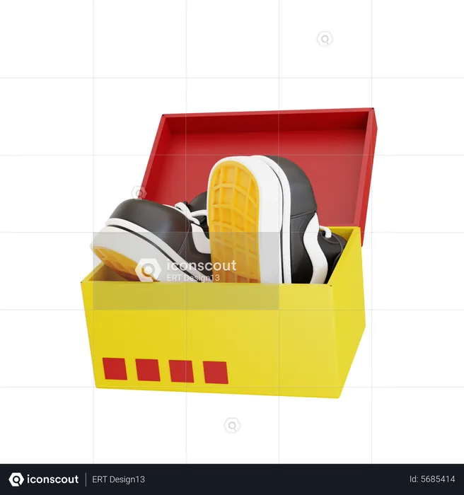 Shoes Box  3D Icon
