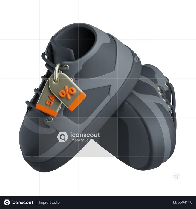 Shoes for Sale  3D Icon