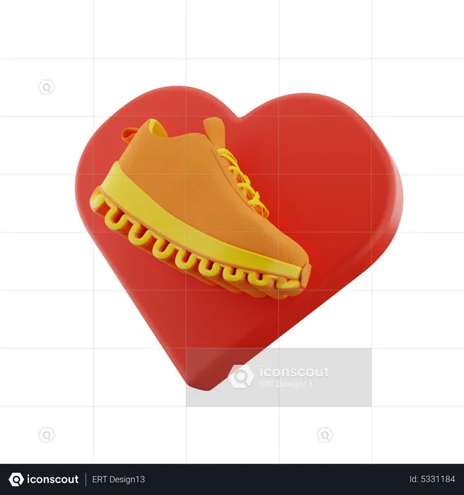 Shoes Love  3D Icon