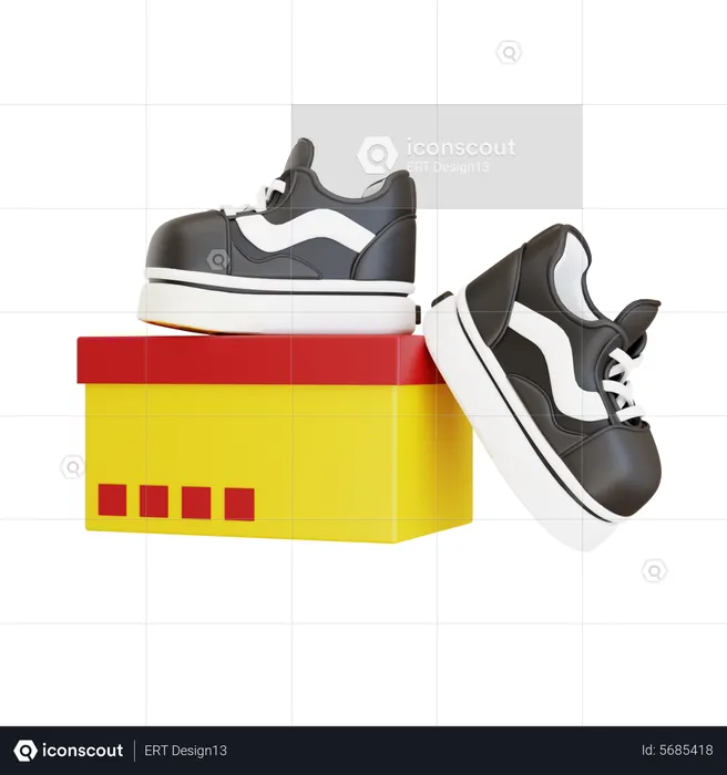 Shoes Parcel  3D Icon