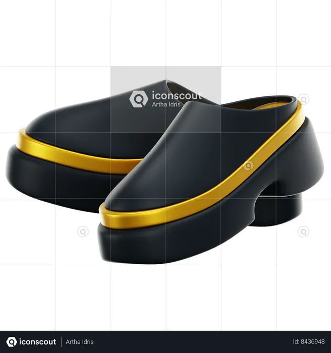 Shoes Shopping  3D Icon