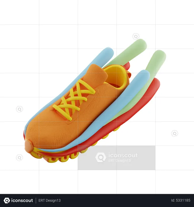 Shoes Splash  3D Icon