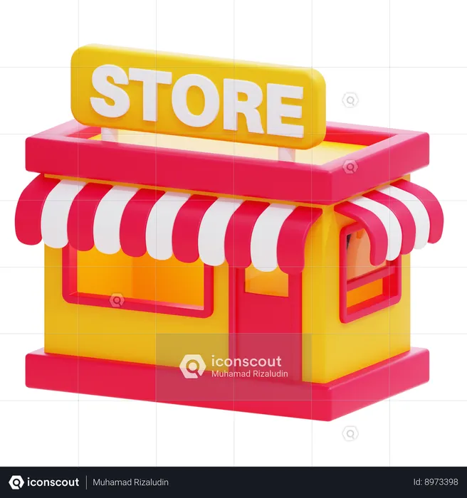 SHOP  3D Icon