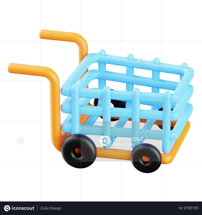 Shoping Cart  3D Icon