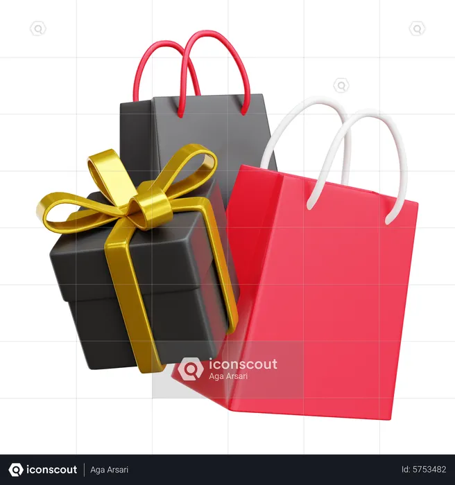 Shopping  3D Icon