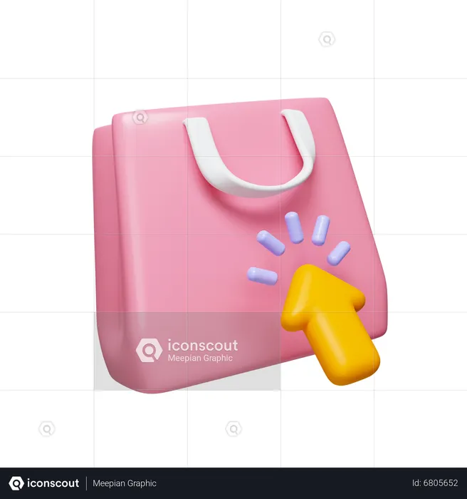 Shopping  3D Icon