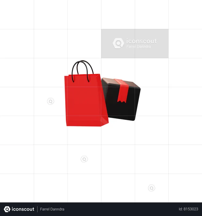 Shopping  3D Icon