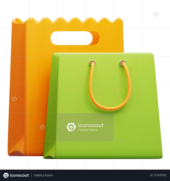 Shopping bag  3D Icon