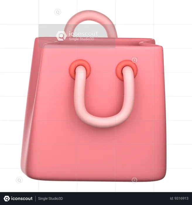 Shopping Bag  3D Icon