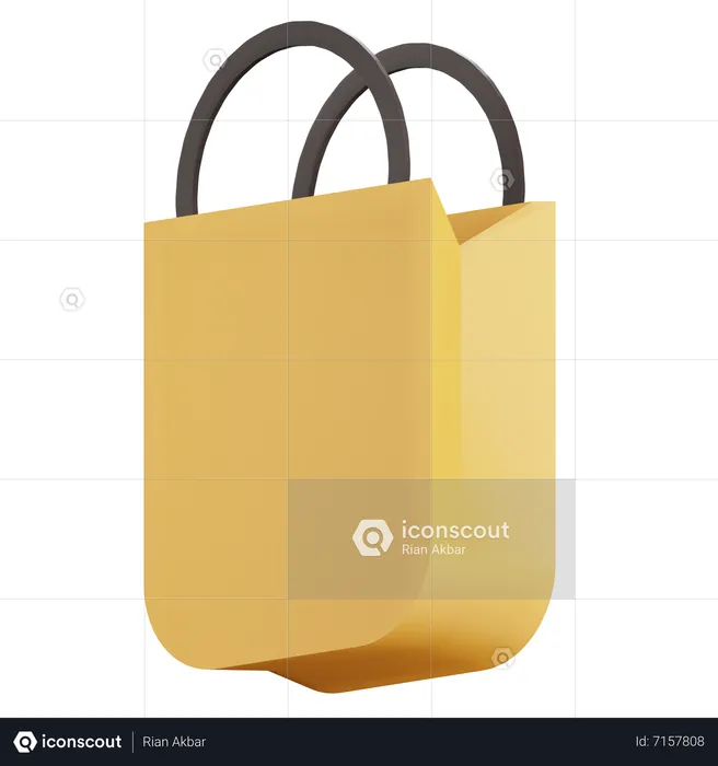 Shopping Bag  3D Icon