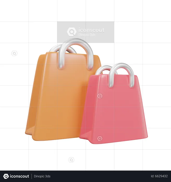 Shopping bag  3D Icon