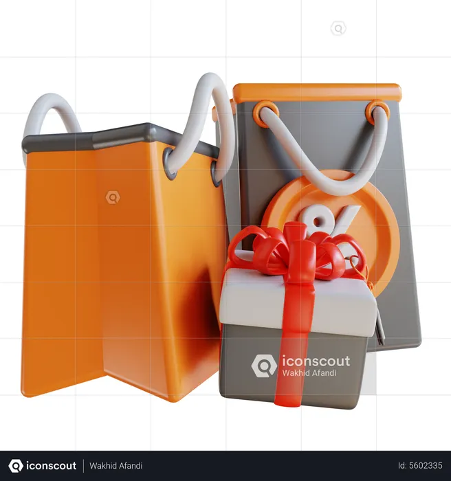 Shopping Bag  3D Icon