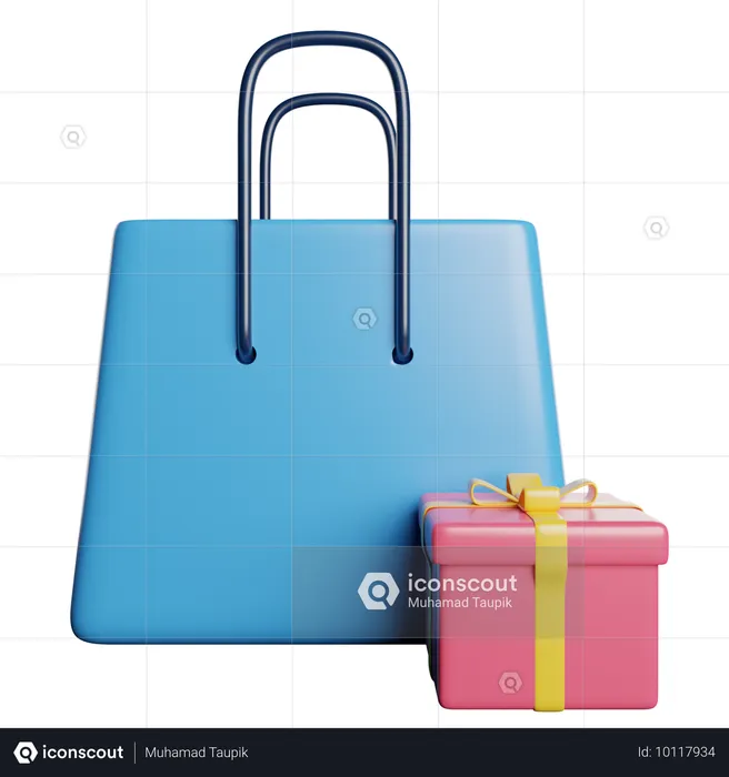 Shopping Bag  3D Icon