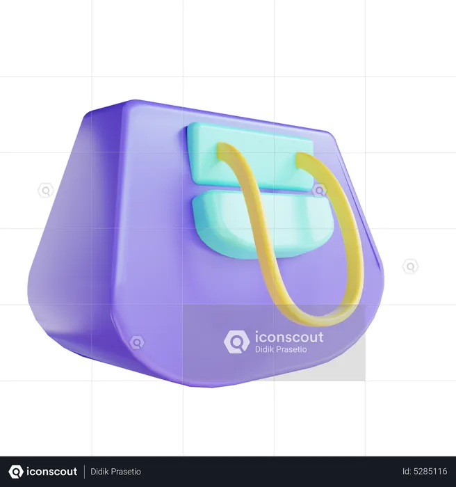 Shopping Bag  3D Icon