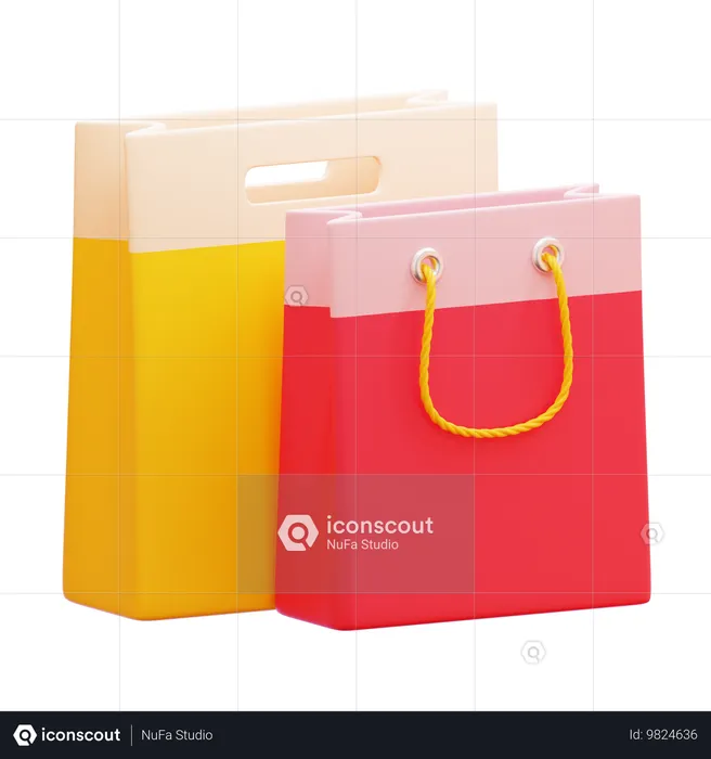 SHOPPING BAG  3D Icon