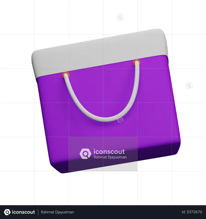 Shopping Bag  3D Icon